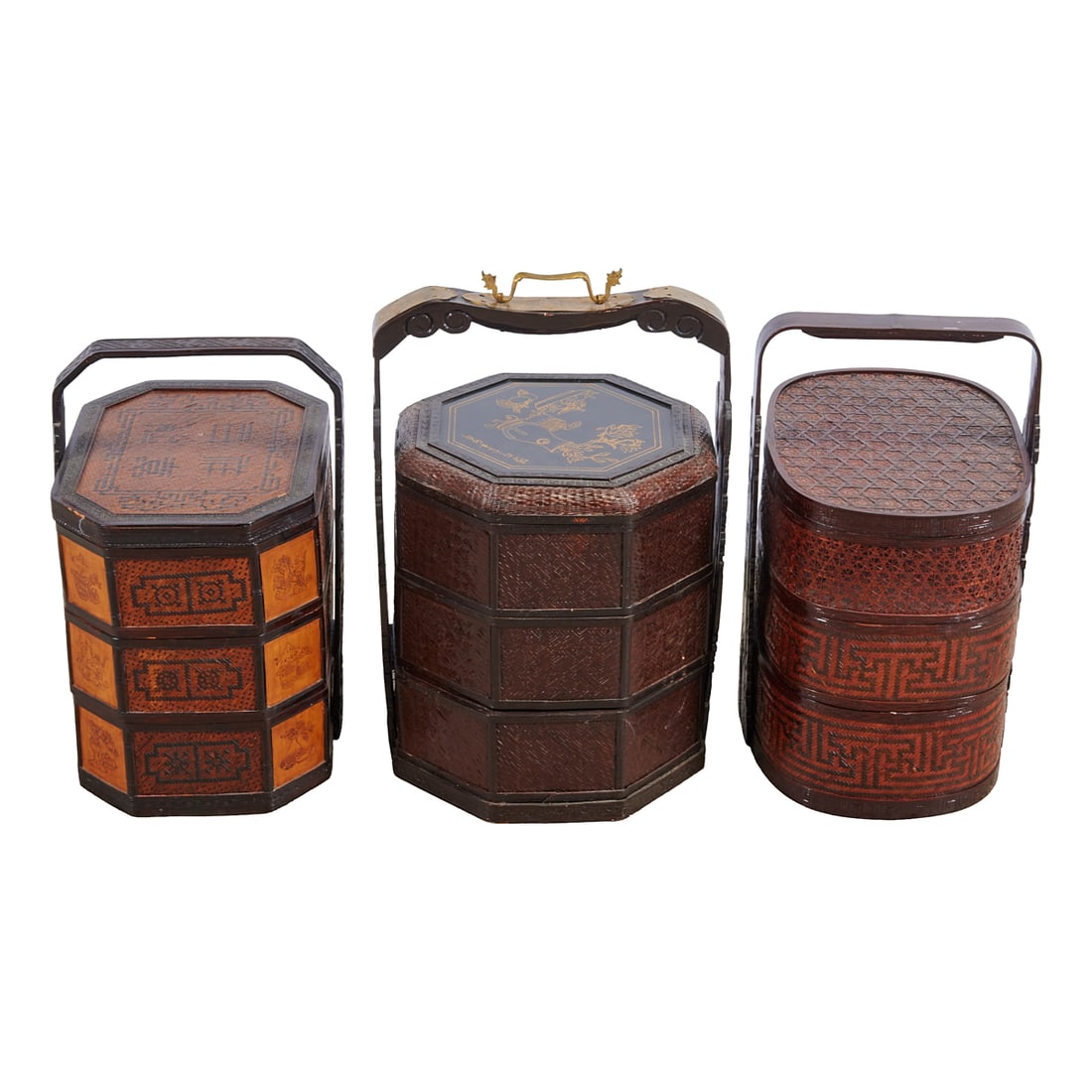 Five Chinese Wedding Baskets - 2