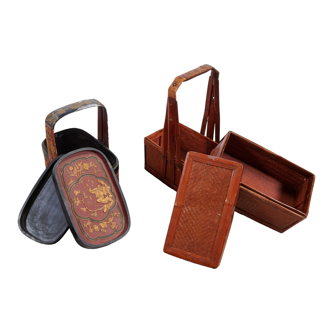 Five Chinese Wedding Baskets - 5