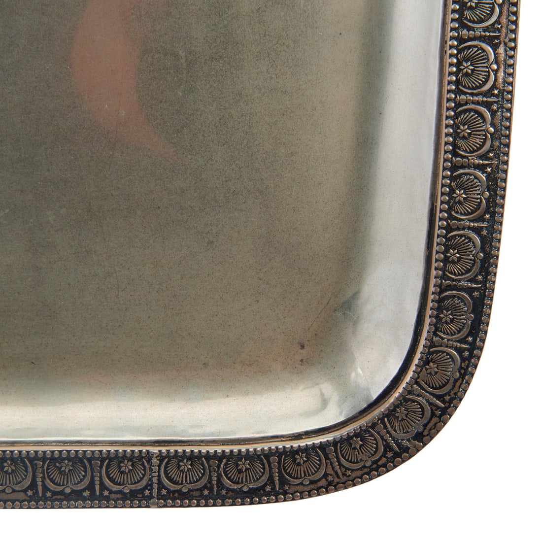 Italian 800 Silver Rectangular Tray - 3