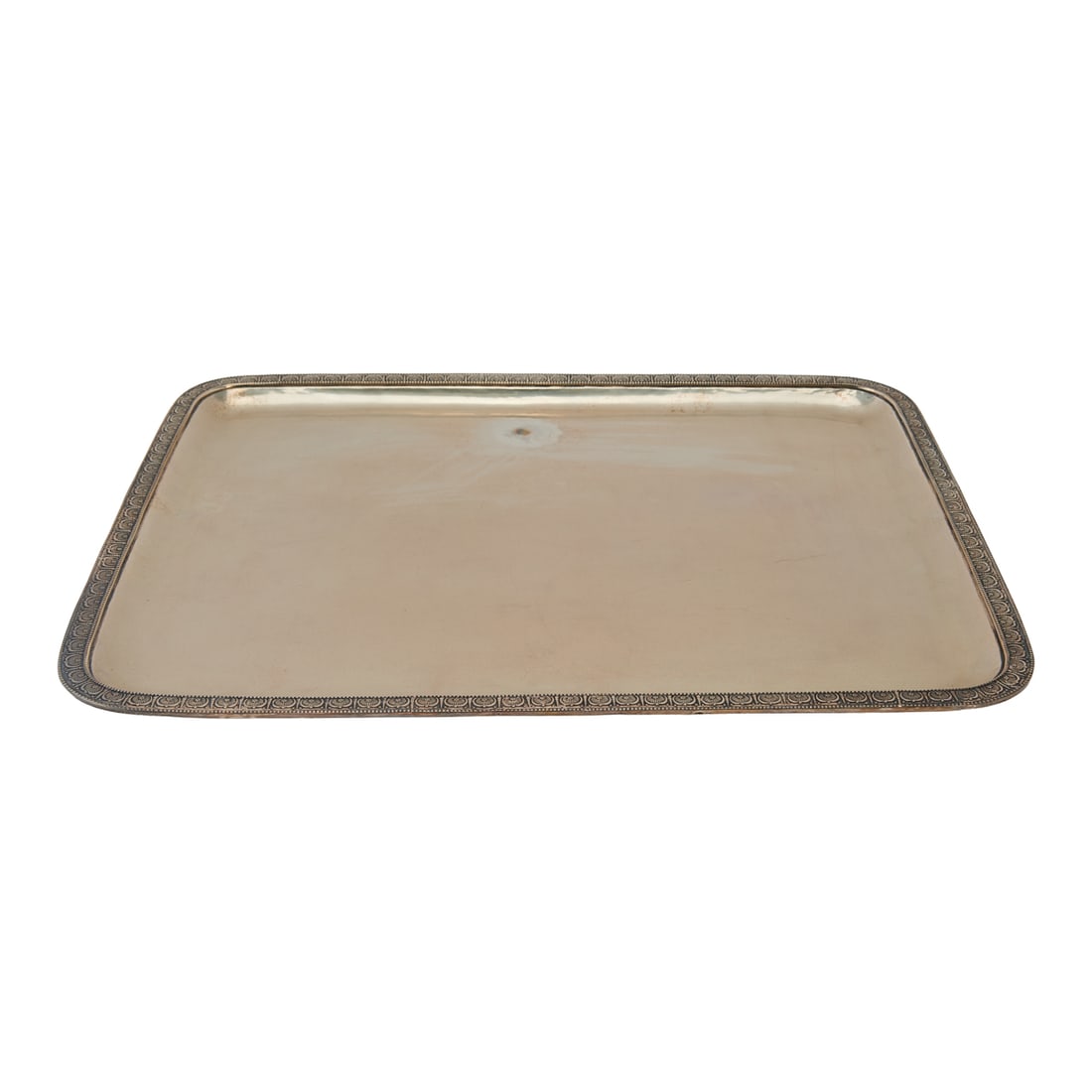 Italian 800 Silver Rectangular Tray - 4