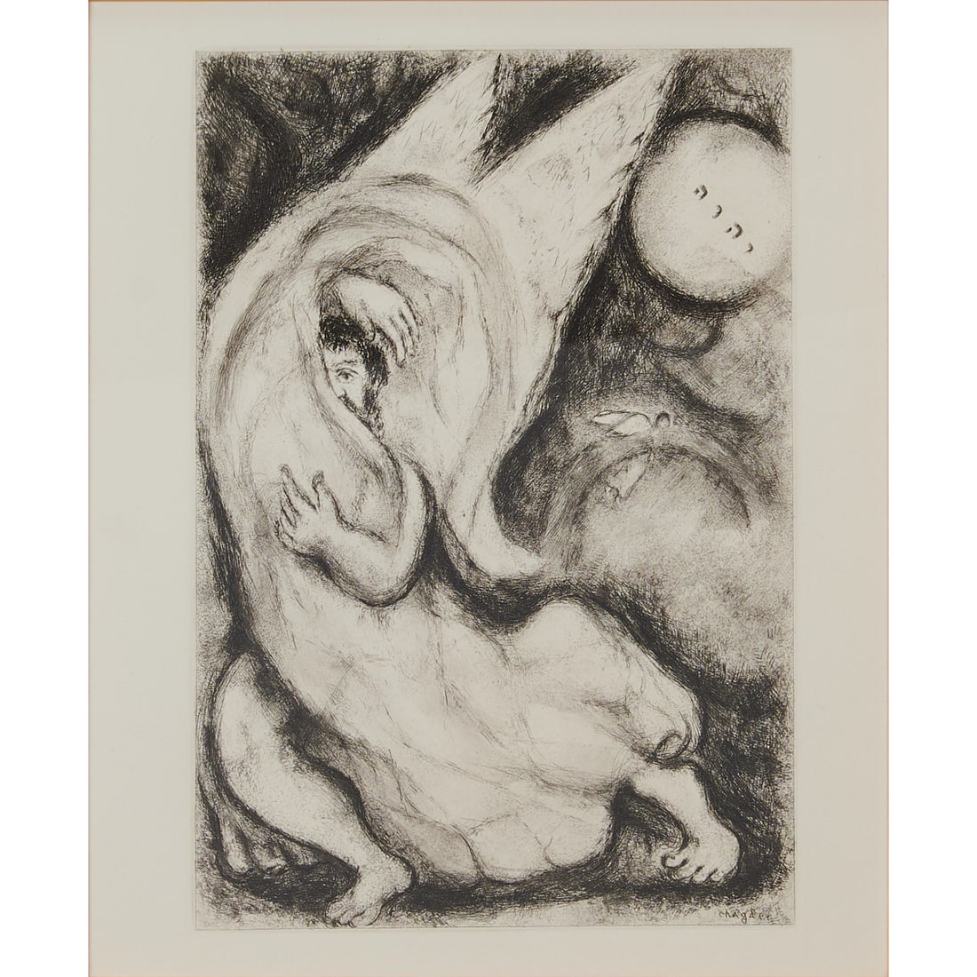 Marc Chagall, Promise to Jerusalem, Etching (1 of 4)