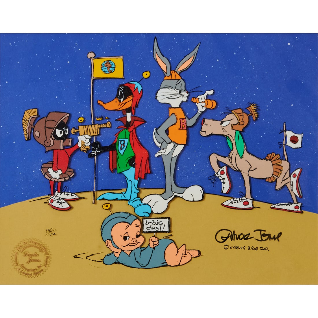 Chuck Jones, Duck Dodgers, Animation Cel (1 of 5)