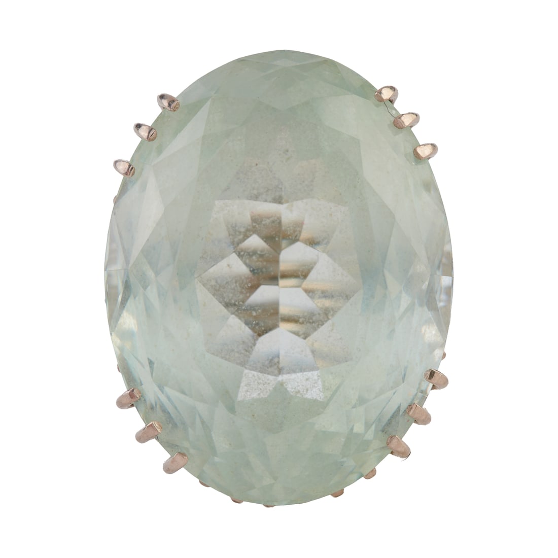 Aquamarine, 18k White Gold Ring (1 of 4)