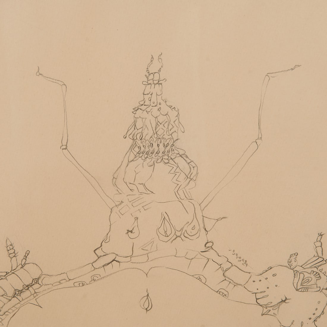 Bruce Conner, Bug, Drawing - 3