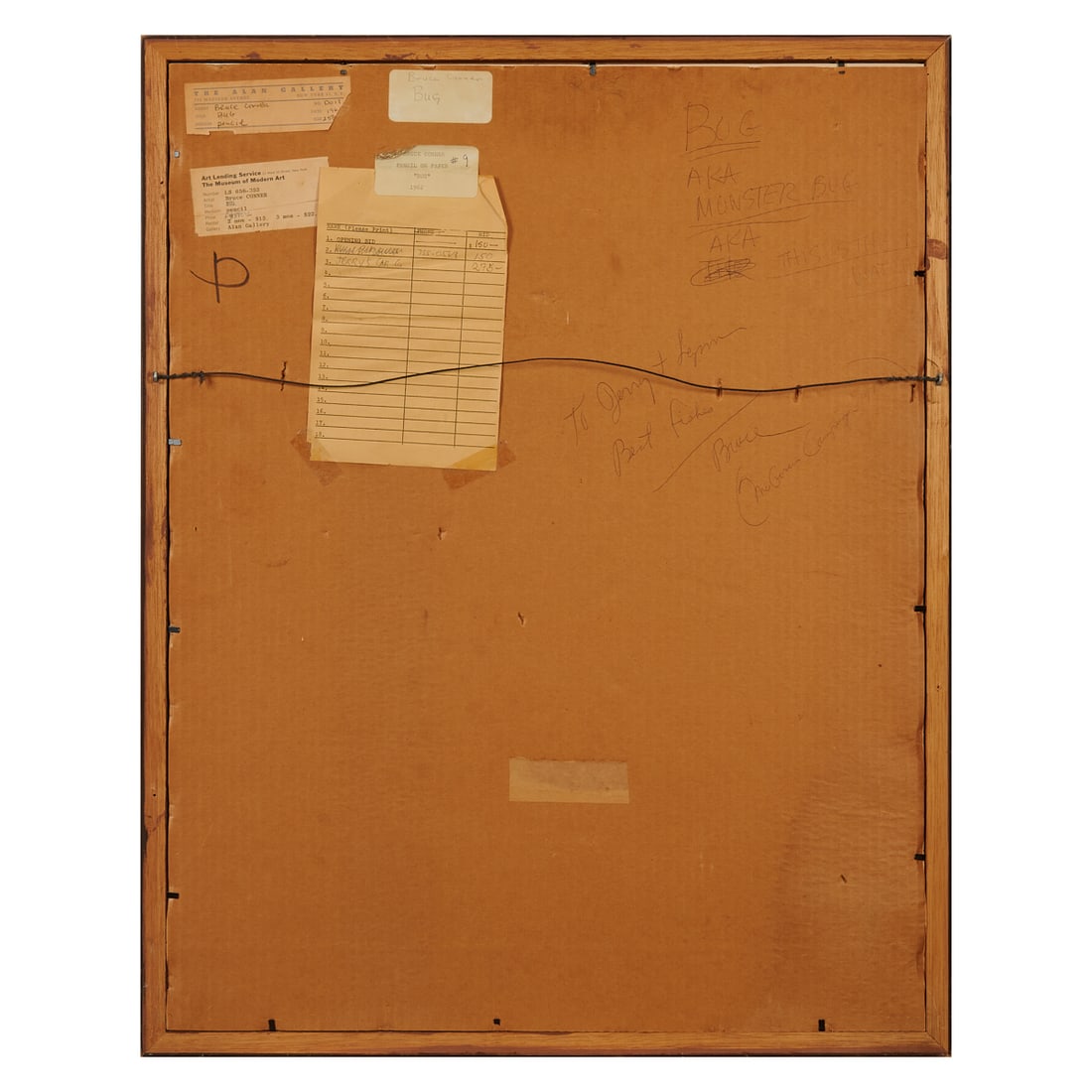 Bruce Conner, Bug, Drawing - 5