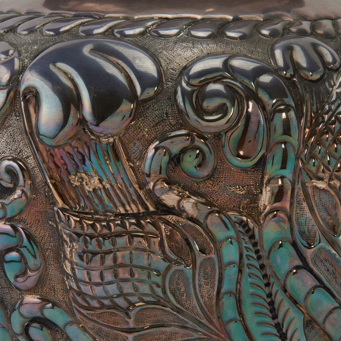 Peruvian Sterling Silver Vase - 4