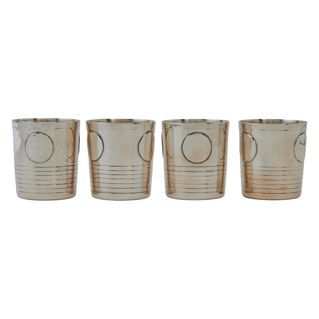 Four Spratling Silver Highball or Julep Cups with Spratling Booklet (1 of 7)