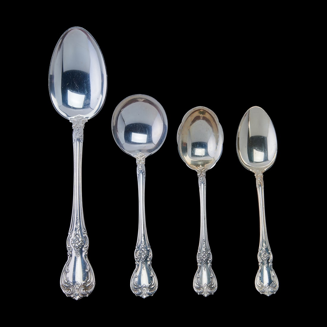 Towle Sterling Silver Old Master Pattern Flatware Service - 3