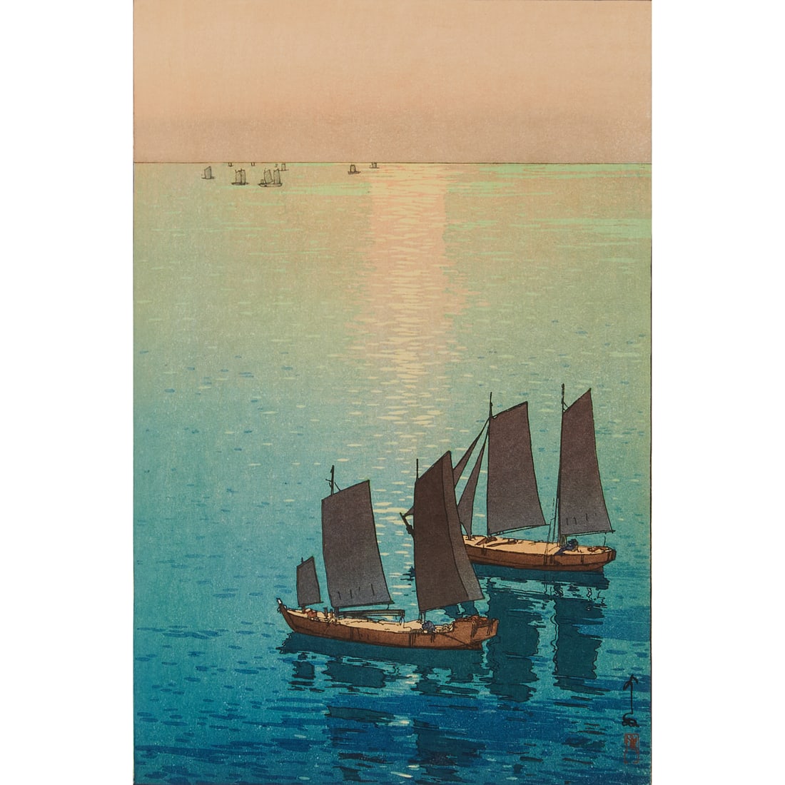 Hiroshi Yoshida "Glittering Sea" (1 of 5)