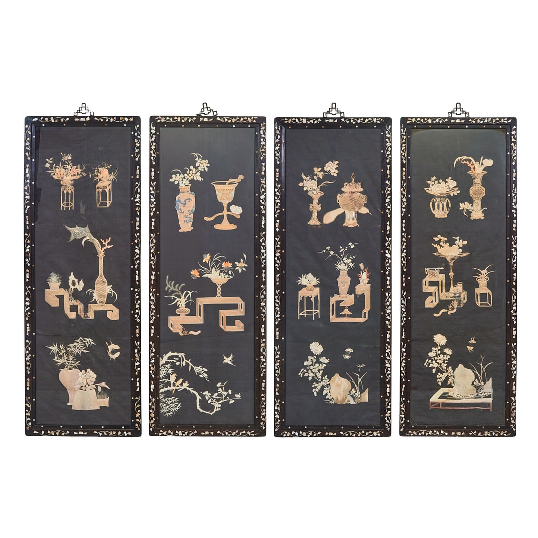 Four Gold-thread Panels (1 of 5)