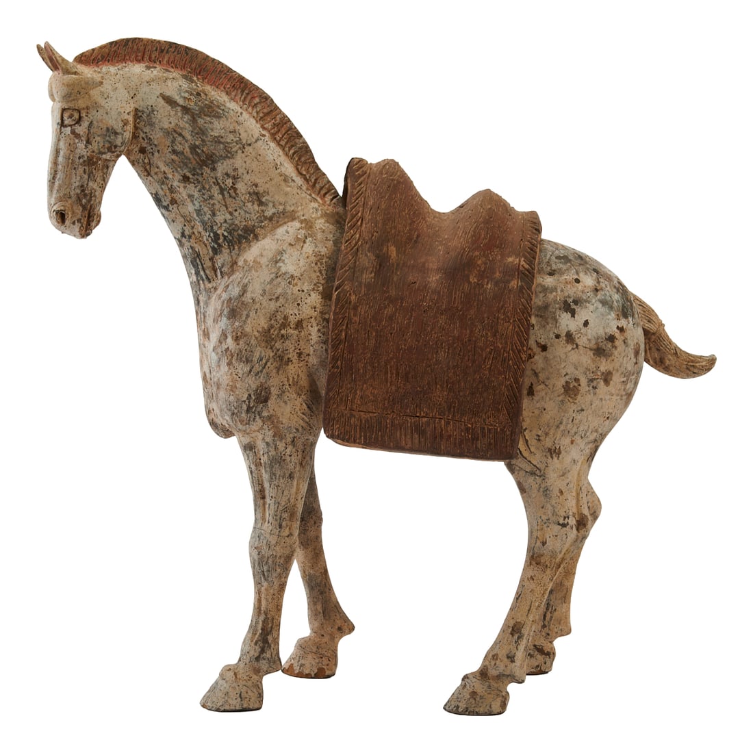 Tang Dynasty Painted Pottery Horse (1 of 10)
