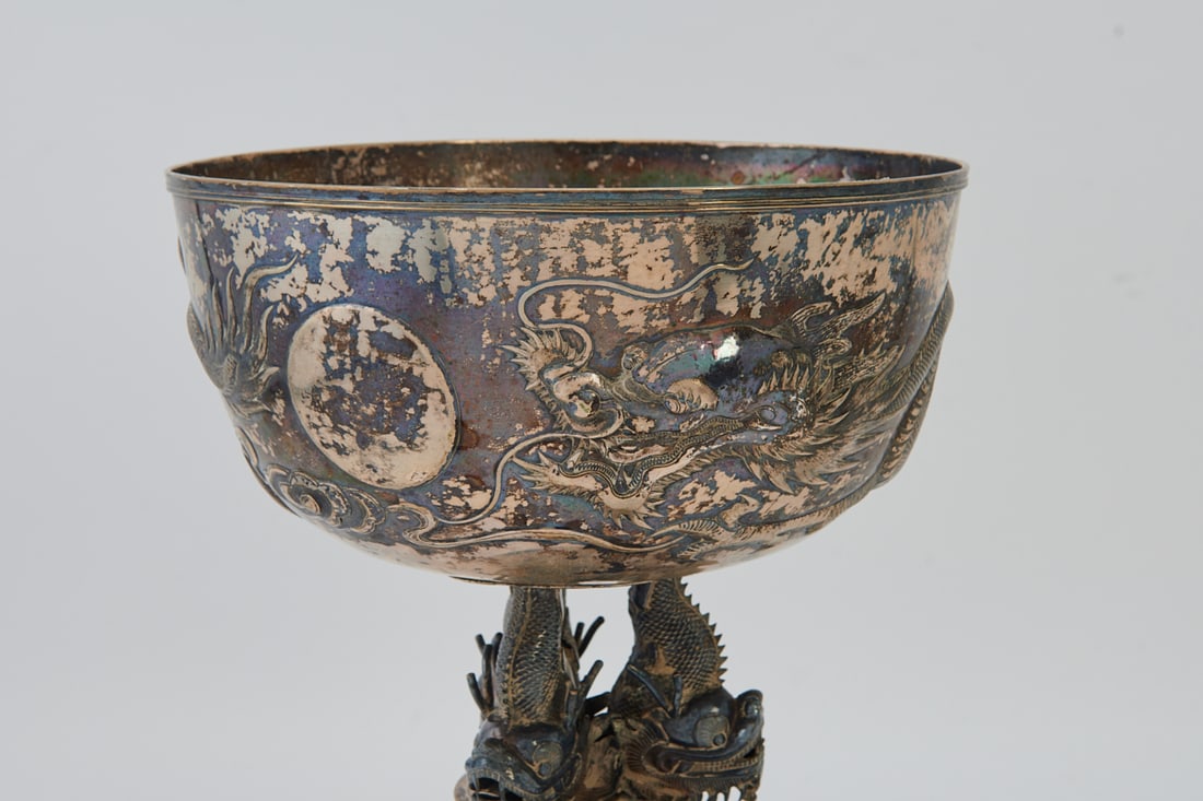 Chinese Silver Bowl - 7