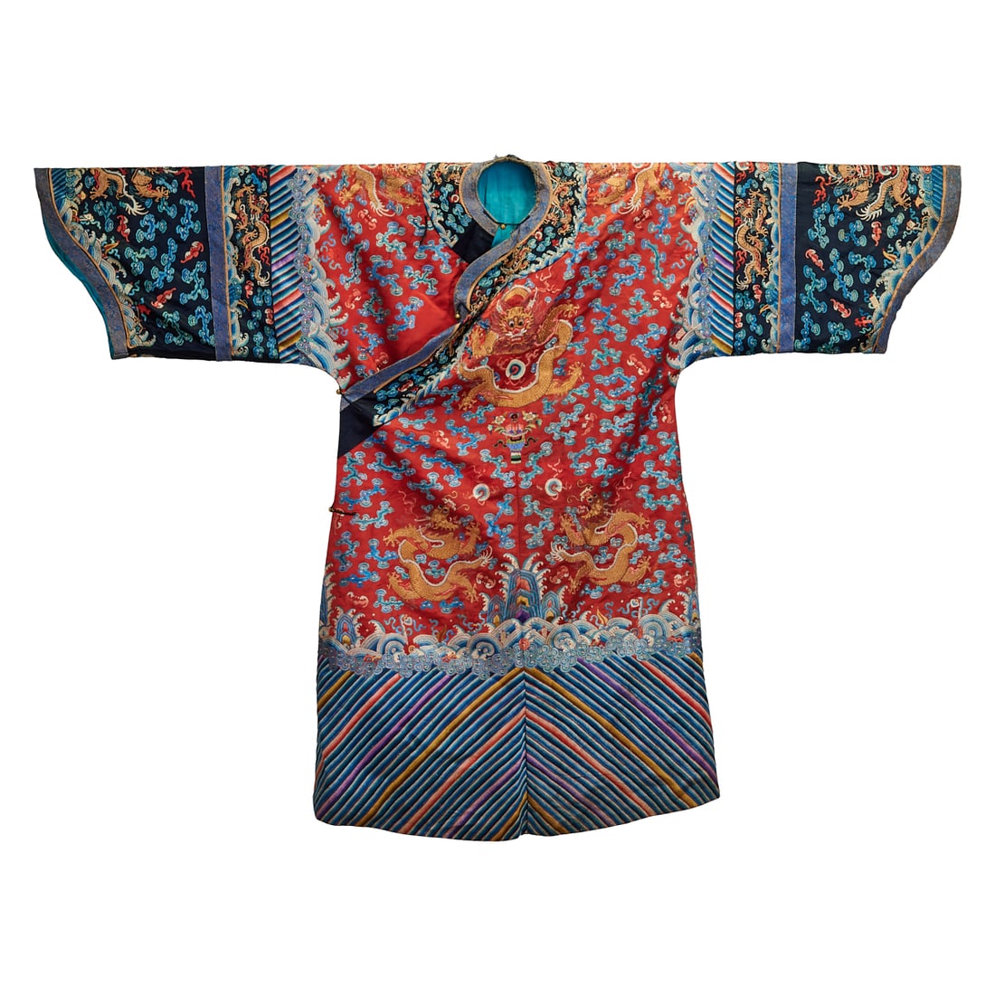 A Qing Dragon Robe: A Study of a Red-Ground Nine-Dragon Five-Clawed Robe of the Qianlong–Jiaqing Period of the Qing Dynasty — With Discussion of Qing Court Regulations, the Nine-Dragon System, and the Provenance of