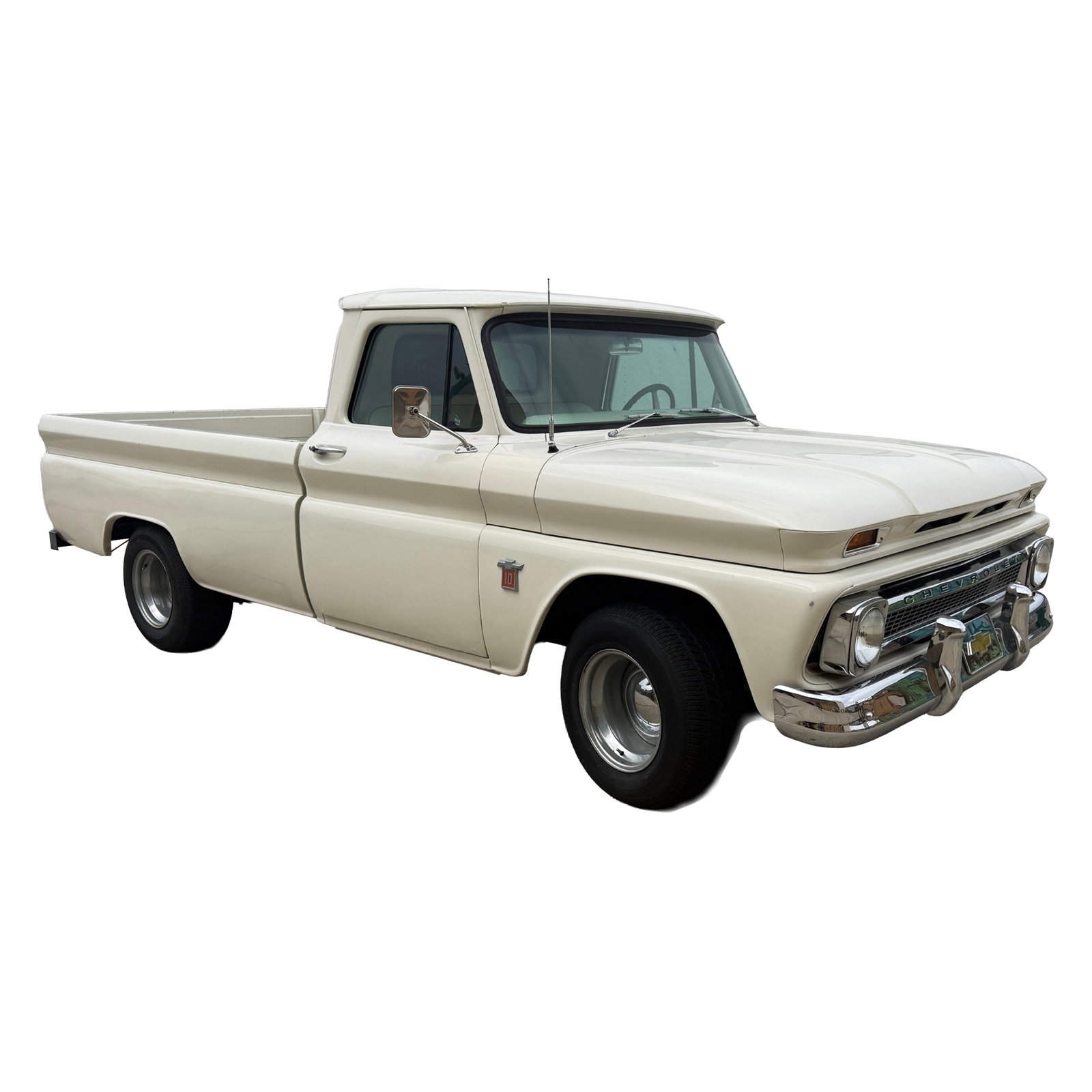1964 Chevrolet C10. 2-DR Pickup Truck. VIN: 4C154H168302; CA: P56175. Odometer indicates 79,152, (1 of 16)