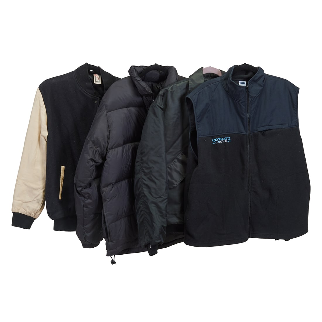 Four Star Wars, ILM and Willow Jackets, including: Star Wars SW1 ILM VFX Crew Jacket (Size L), (1 of 6)