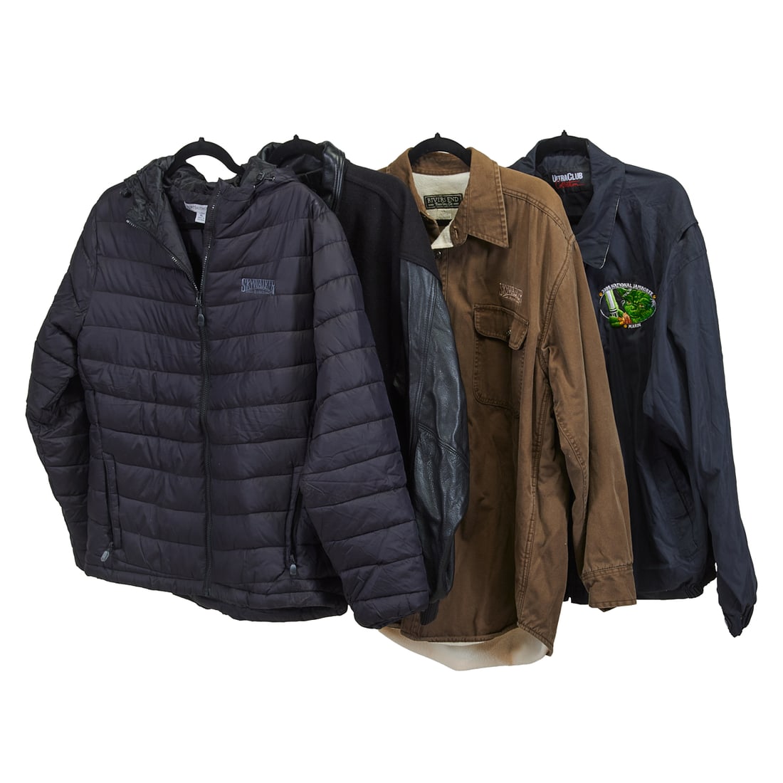 Four Skywalker Ranch, Lucas Films Jackets, including: Skywalker Ranch hooded zip-up (Size XL), Lucas (1 of 5)
