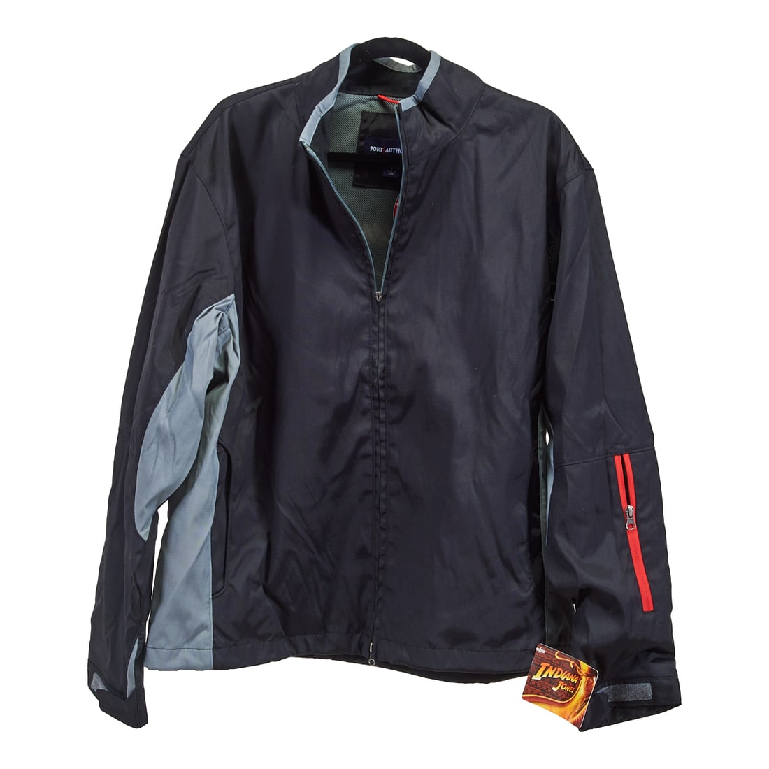 Indiana Jones Epic Stunt Spectacular Cast and Crew Jacket, the nylon canvas and mesh lined garment (1 of 5)