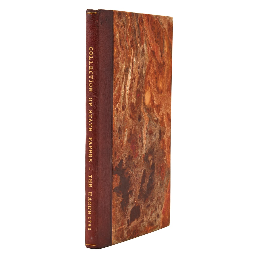 John Adams, A COLLECTION OF STATE PAPERS, AT THE HAGUE, 1782, Inscribed Copy.{Approximate (1 of 6)