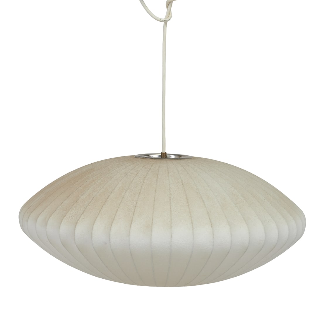 Modernica George Nelson Style Bubble Pendant Lamp. {Approximate dimensions - overall: 10" high x 26" (1 of 4)