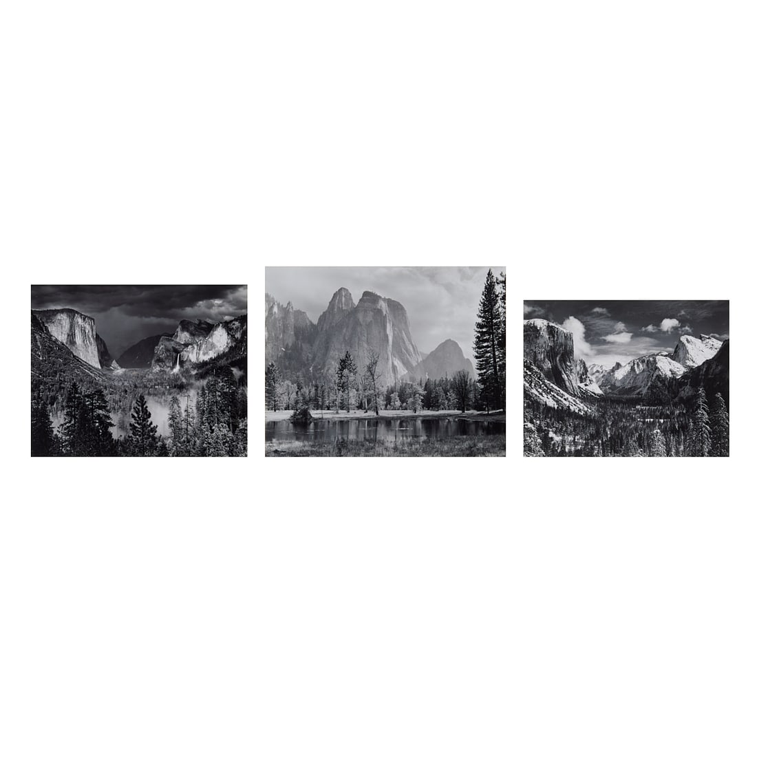 Ansel Adams (American, 1902-1984), Special Edition Photographs of Yosemite, including (i).Yosemite (1 of 9)