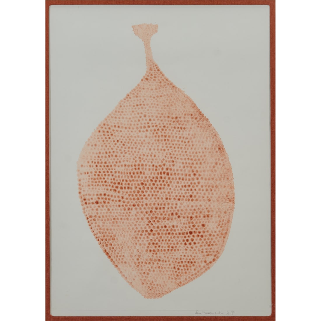 Lino Tagliapietra (Italian, born 1934), Vase, Artist's Proof aquatint etching, [approximate (1 of 4)
