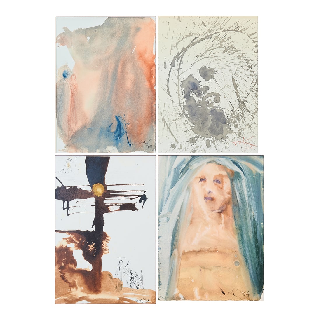 Salvador Dali (Spanish, 1904-1989), (i).Propter hoc dabit Dominus...,.(ii).Ecce Homo,.(iii).Veni, (1 of 11)