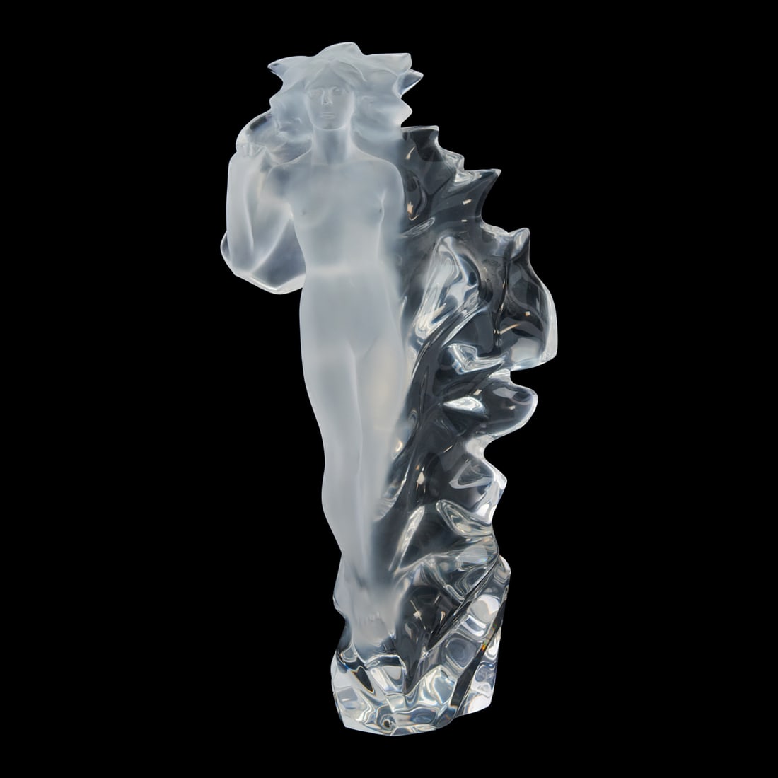 Frederick Elliot Hart (American, 1943-1999),.Veil of Light,.acrylic.resin sculpture, [approximate (1 of 6)