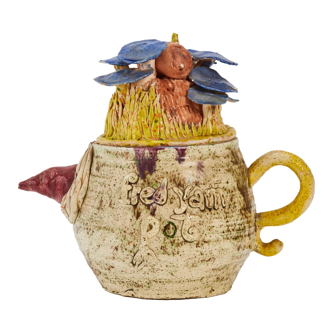 Peter Voulkos (American, 1924-2002), "Fred Yam Teapot," 1969, (presentation gift to Fred Martin), (1 of 7)