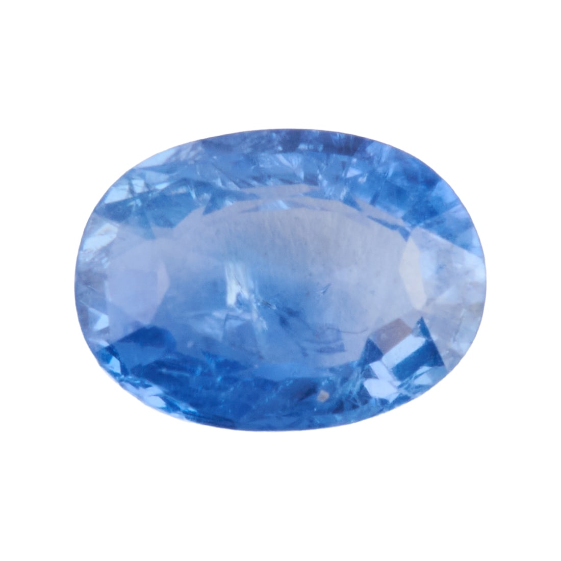 Unmounted Sapphire. The unmounted oval-cut sapphire weighing approximately 1.30 ct. and measuring (1 of 1)