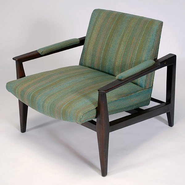 Large Dunbar Side Chair by Edward Wormley.: Large Dunbar Side Chair by Edward Wormley. 1950s vintage modern.