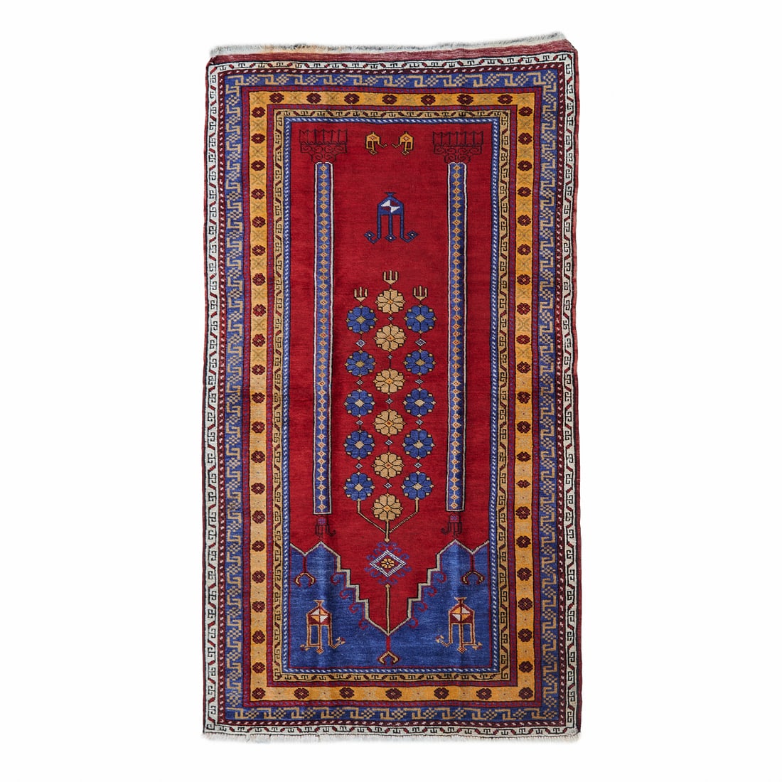 Turkish Woven Prayer Rug. (1 of 3)