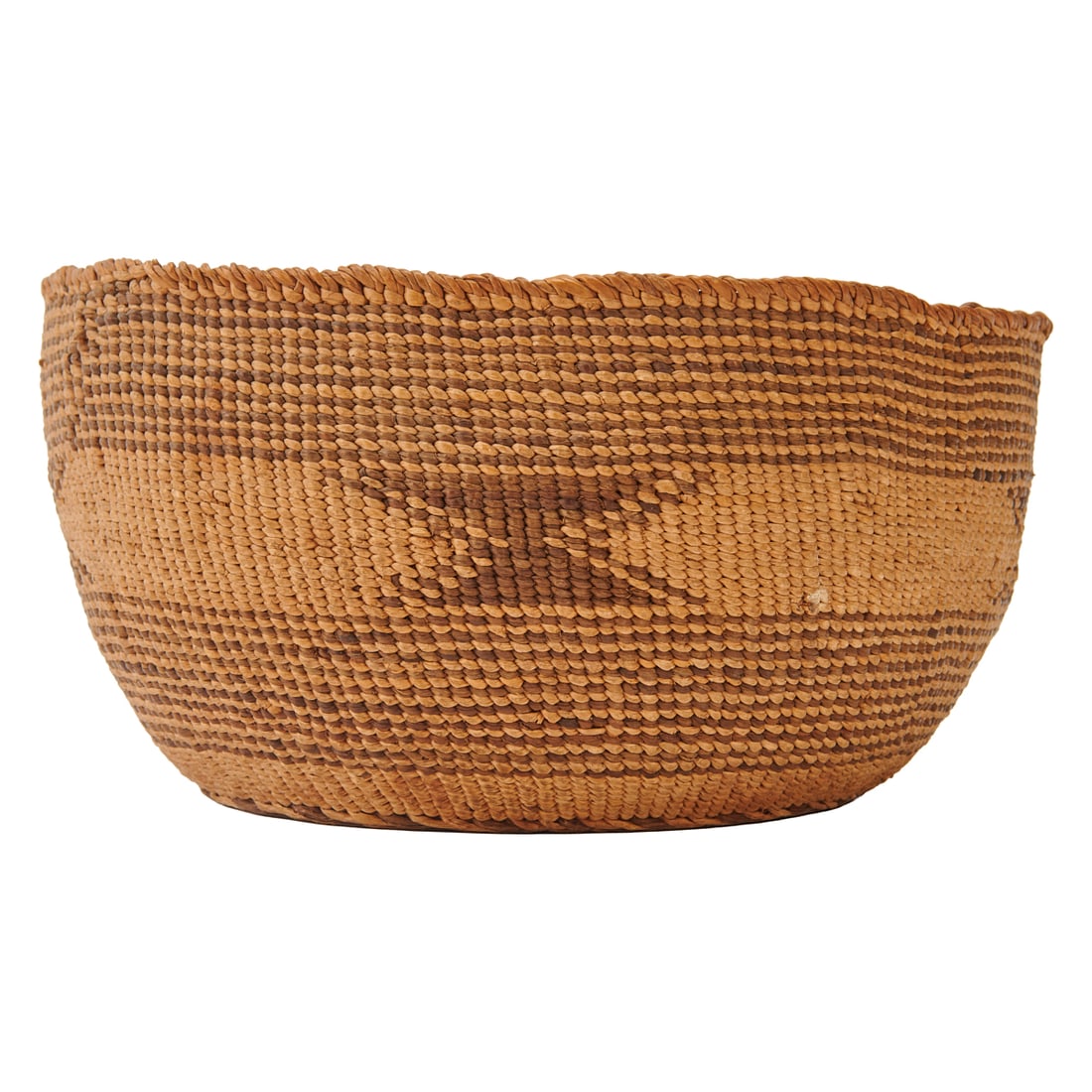 Two Yurok or Hupa Baskets including a Footed Example - 4