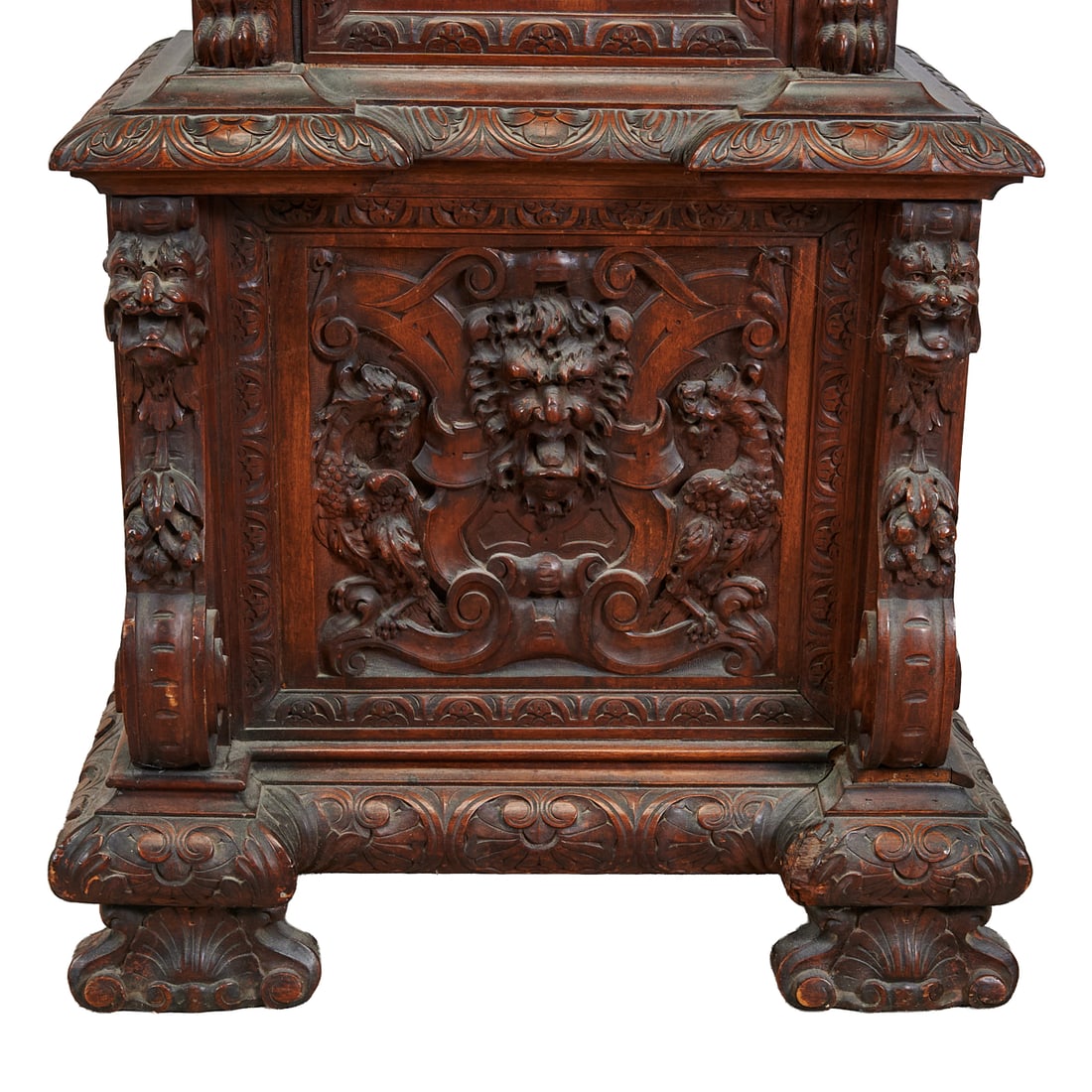 Renaissance Revival Clock Case - 3