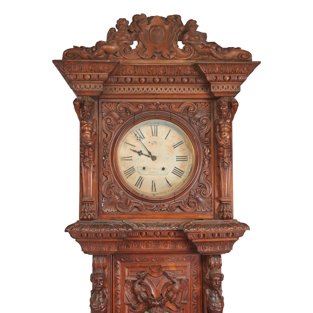 Renaissance Revival Clock Case - 5