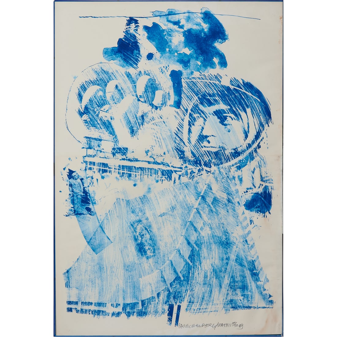 Robert Rauschenberg (American, 1925-2008),Arena II (from Stoned Moon series), 1969, lithograph in (1 of 3)