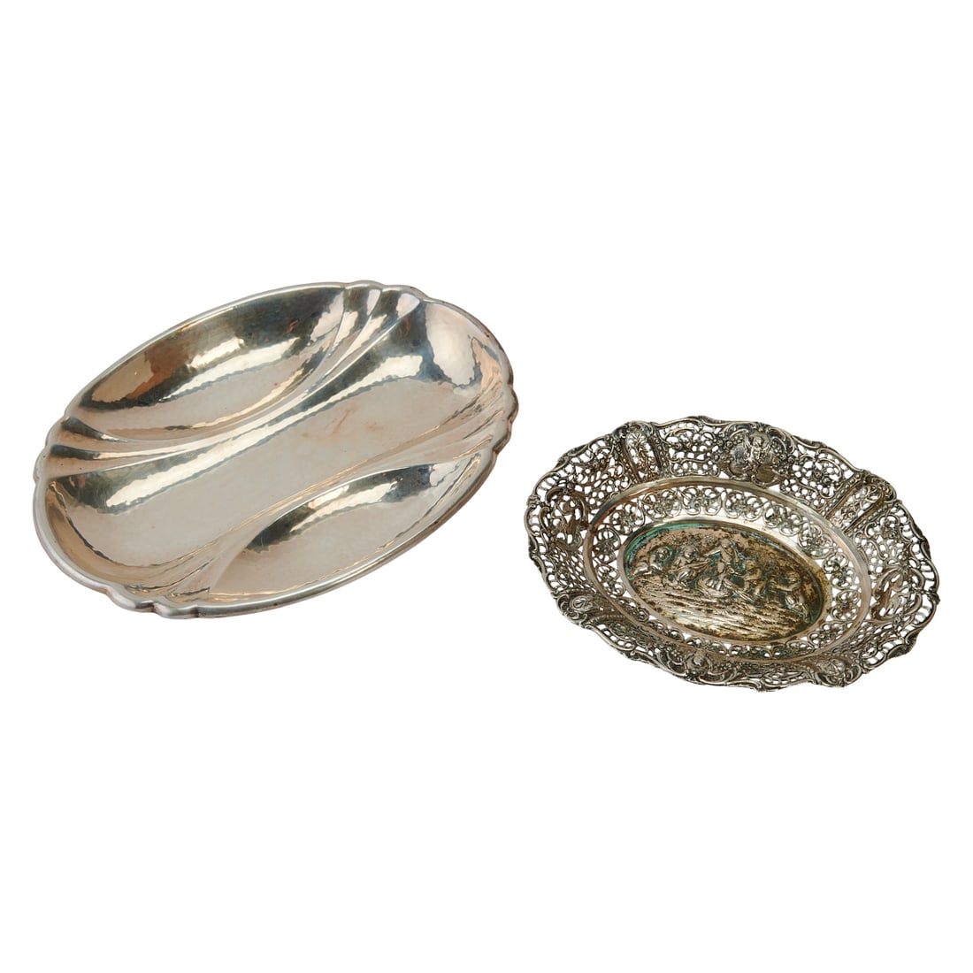 Two Sterling Silver, 800 Silver Table Articles (1 of 4)