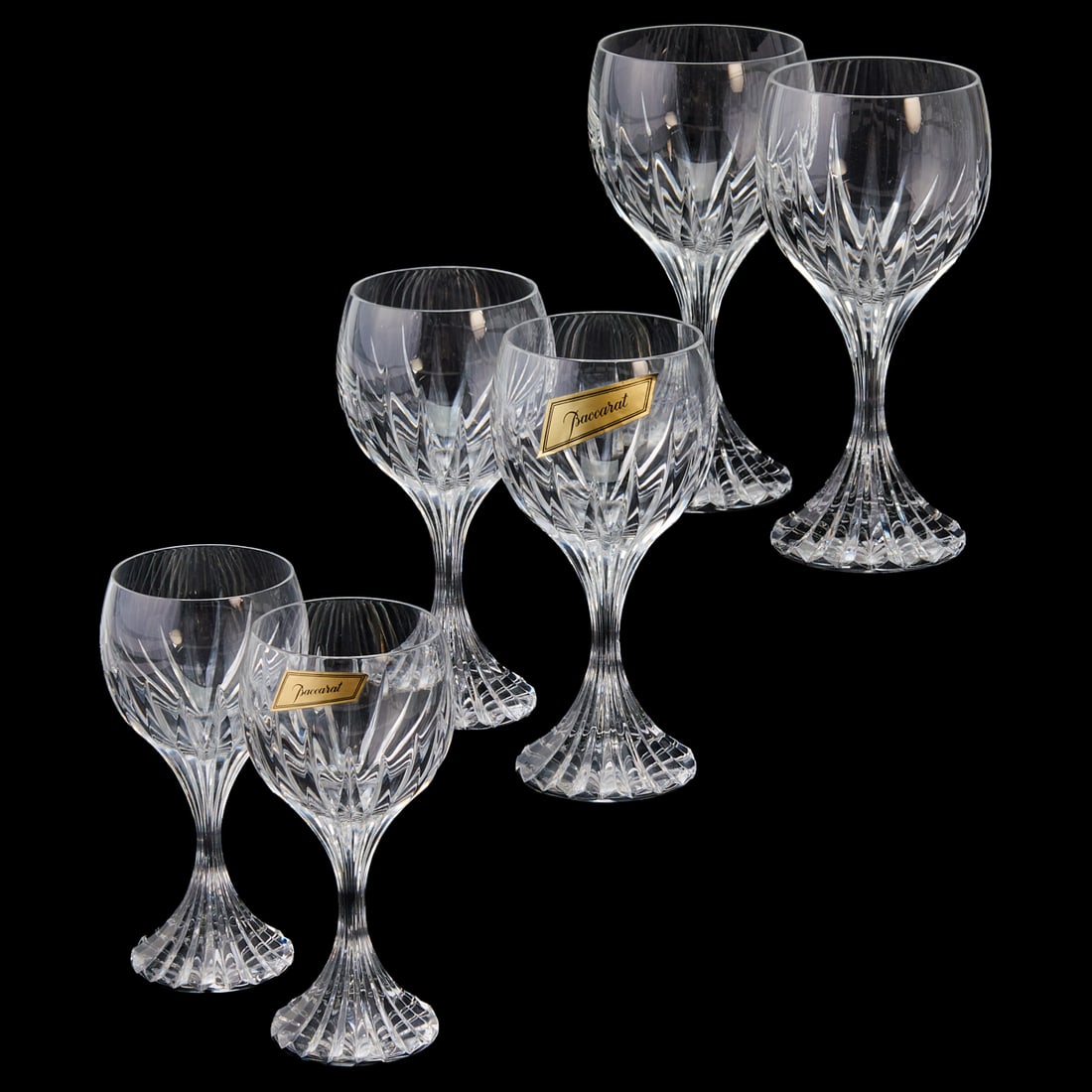 Baccarat Crystal Massena Stemware - 2