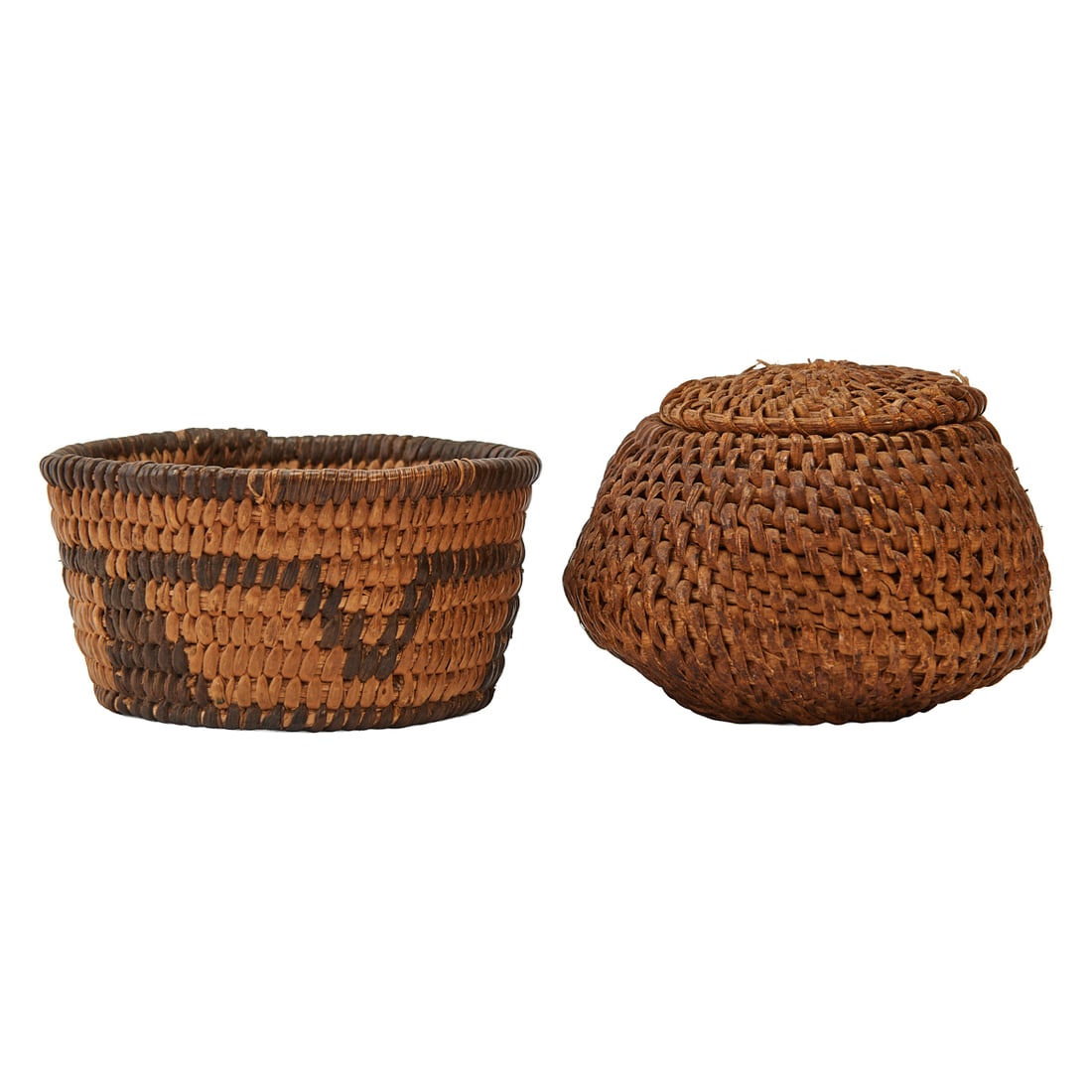 Four Miniature Native American Baskets - 4