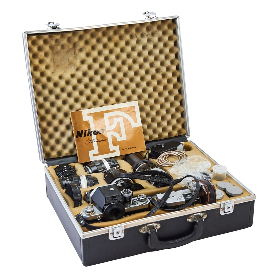 Nikon F Photonic 35mm Camera and Lenses in Case (1 of 10)