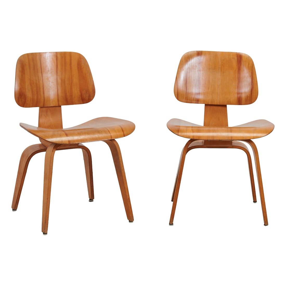 Pair of Eames LCW Dining Chairs Produced by Evans (1 of 5)