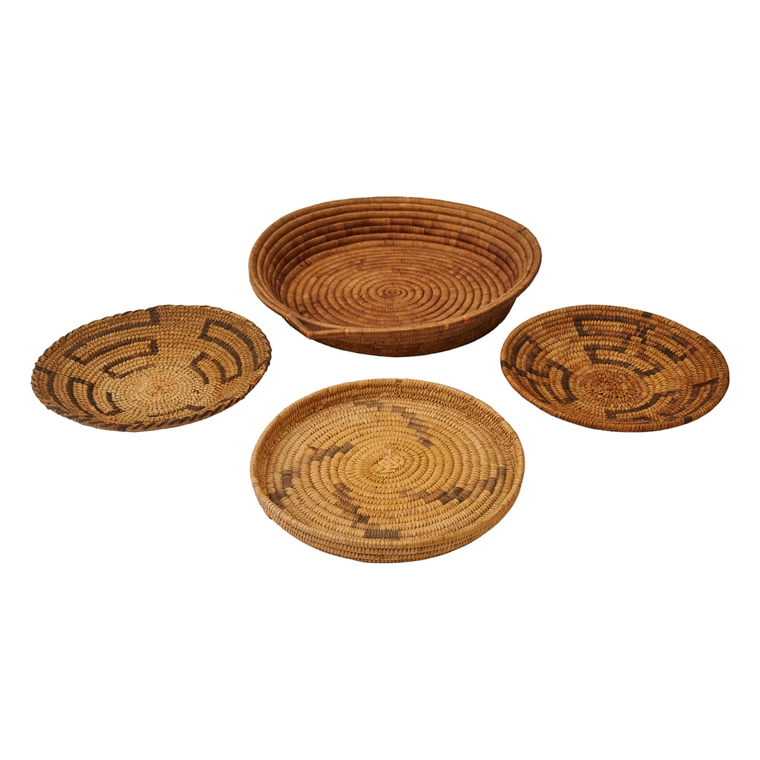 Four Native American Baskets, Pima or Hopi (1 of 4)
