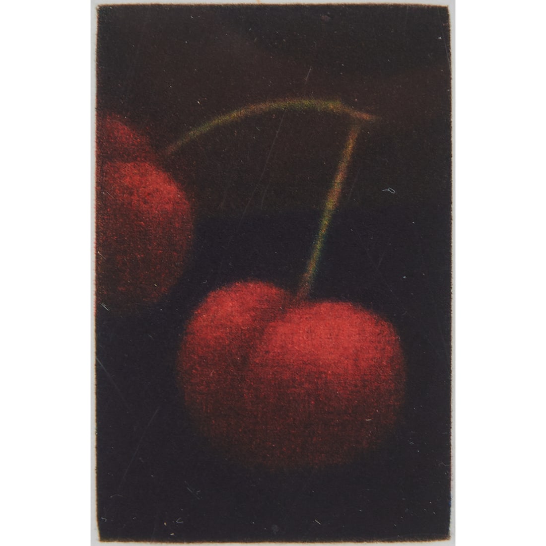 Yozo Hamaguchi, One and One Half, Colored Mezzotint (1 of 3)