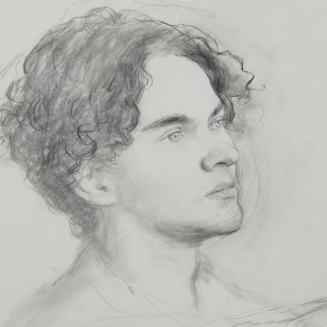 Bo Bartlett, Will, Pencil Drawing - 3