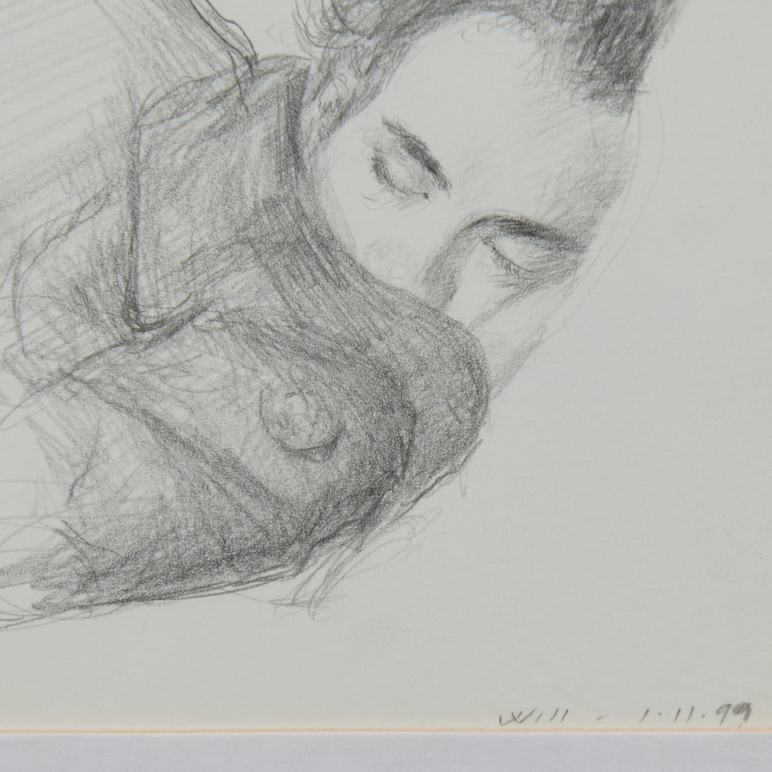 Bo Bartlett, Will, Pencil Drawing - 4