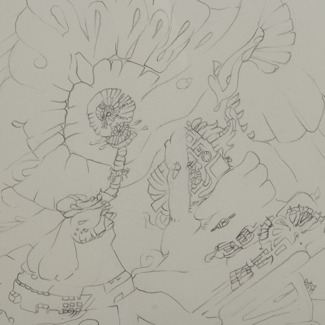 Bruce Conner, Untitled, Graphite on Paper - 2