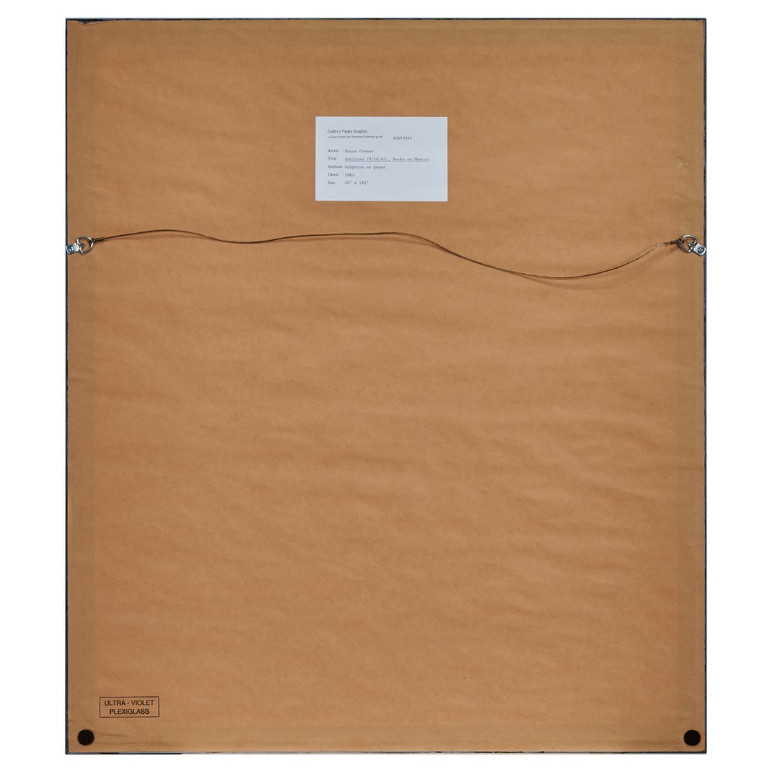 Bruce Conner, Untitled, Graphite on Paper - 4