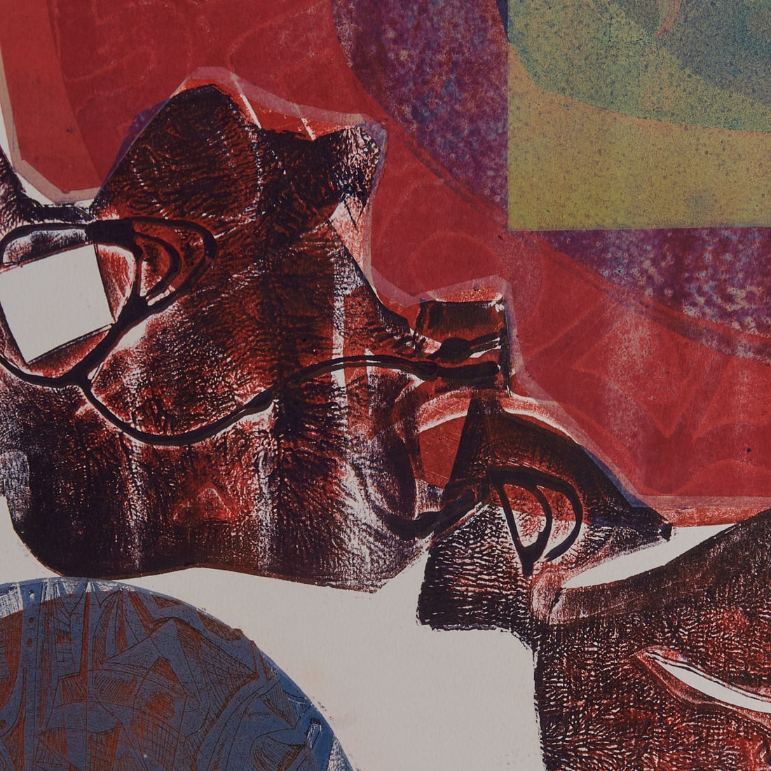 Tadeusz Lapinski, Two Colored Lithographs - 9