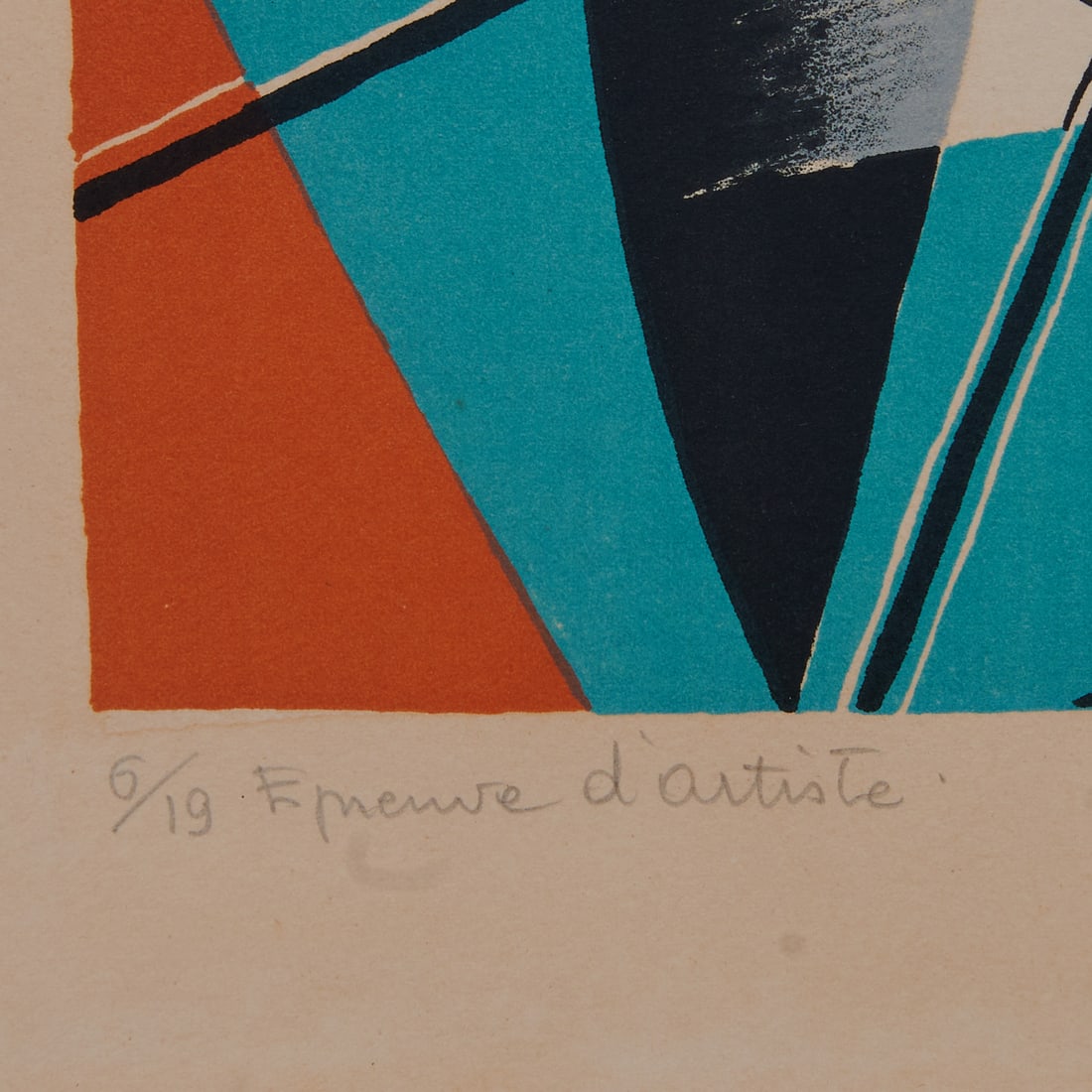 Gino Severini, Pas De Deux, Colored Lithograph - 5