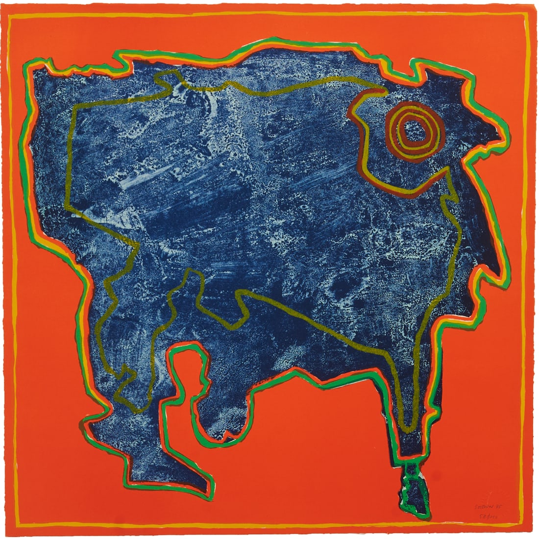 Jacques Soisson, Five Lithographs from Animal Suite - 9