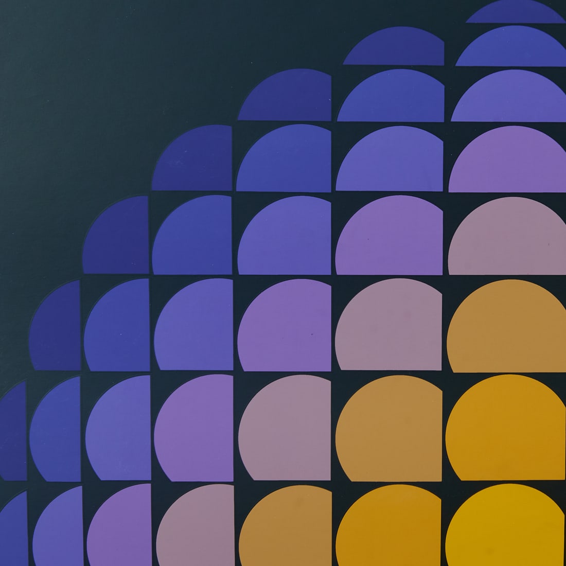 Yvaral, Diffraction Crystalline, Screenprint - 2